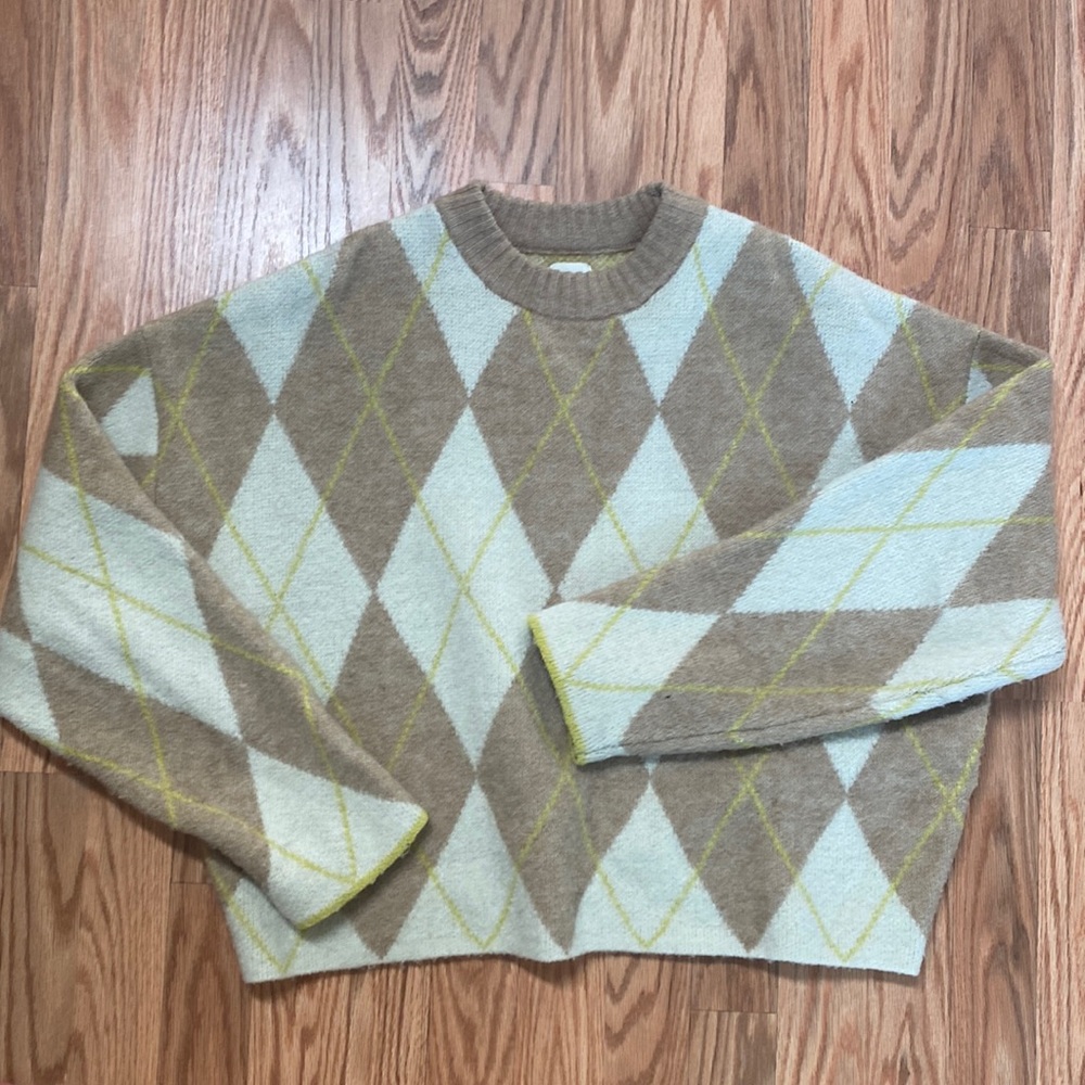 Small Argyle H&M Sweater